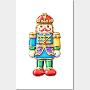 Gingerbread Nutcracker Posters and Art